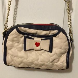 Betsy Johnson Cross body purse